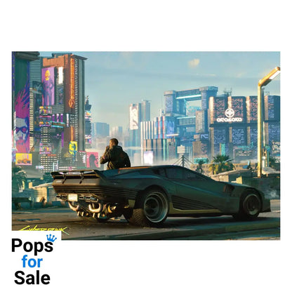 Cyberpunk 2077 Gaming Puzzle Mercenary on the Rise (1000 pieces)