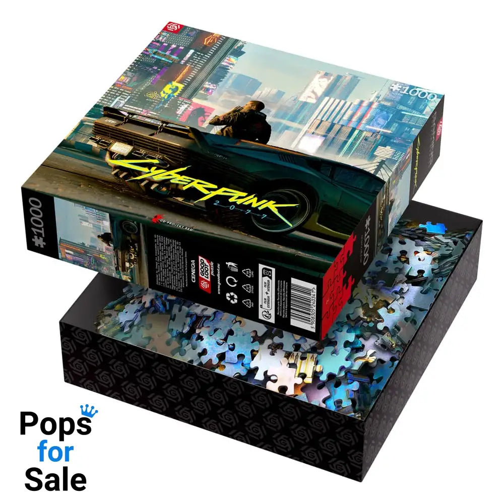 Cyberpunk 2077 Gaming Puzzle Mercenary on the Rise (1000 pieces)