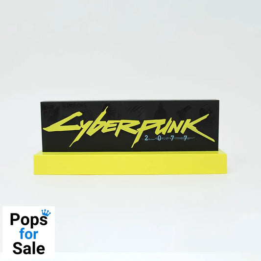 Cyberpunk 2077 LED-Light Logo 22 cm