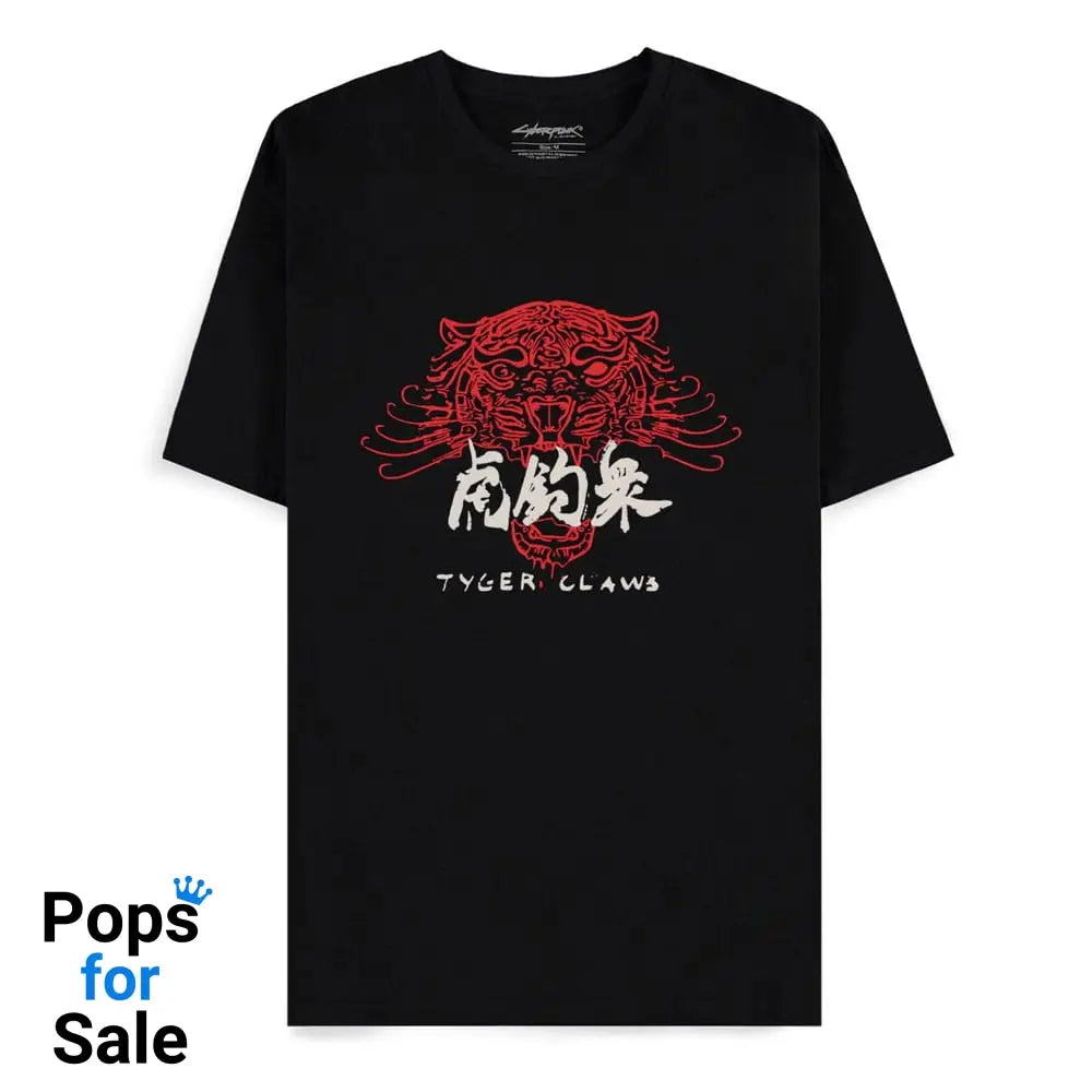 Cyberpunk 2077 T-Shirt Tiger Claws T-shirts