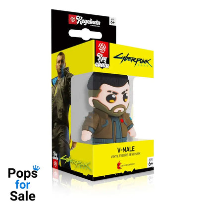 Cyberpunk 2077 Vinyl Keychain V-Male