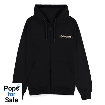 Cyberpunk 2077 Zipper Hoodie Night City Size S