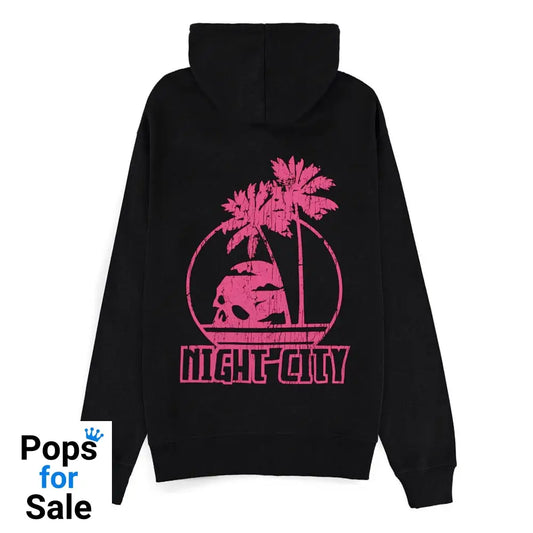 Cyberpunk 2077 Zipper Hoodie Night City Size XL T-shirts