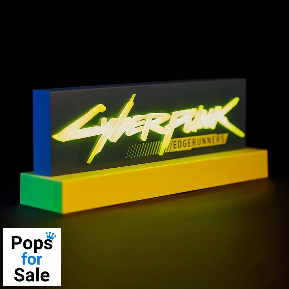 Cyberpunk Edgerunner LED-Light Logo 22 cm Lamps / Lights