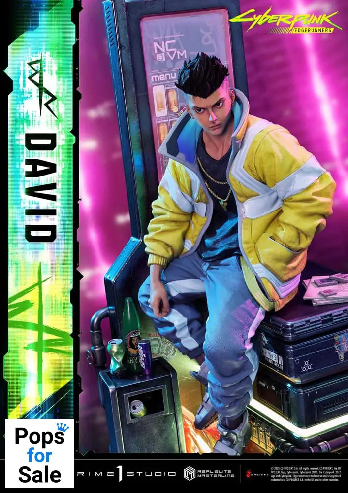 Cyberpunk: Edgerunners Real Elite Masterline Series Statue 1/4 David 58 cm