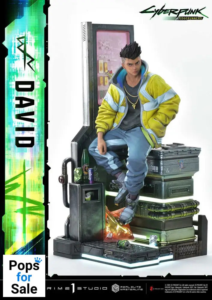 Cyberpunk: Edgerunners Real Elite Masterline Series Statue 1/4 David 58 cm