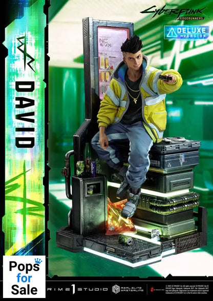 Cyberpunk: Edgerunners Real Elite Masterline Series Statue 1/4 David Bonus Version 58 cm Statues