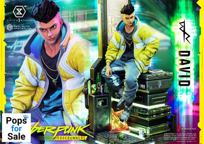 Cyberpunk: Edgerunners Real Elite Masterline Series Statue 1/4 David Bonus Version 58 cm