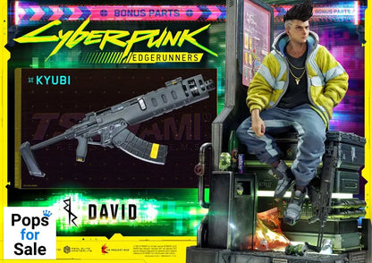 Cyberpunk: Edgerunners Real Elite Masterline Series Statue 1/4 David Deluxe Bonus Version 58 cm Statues