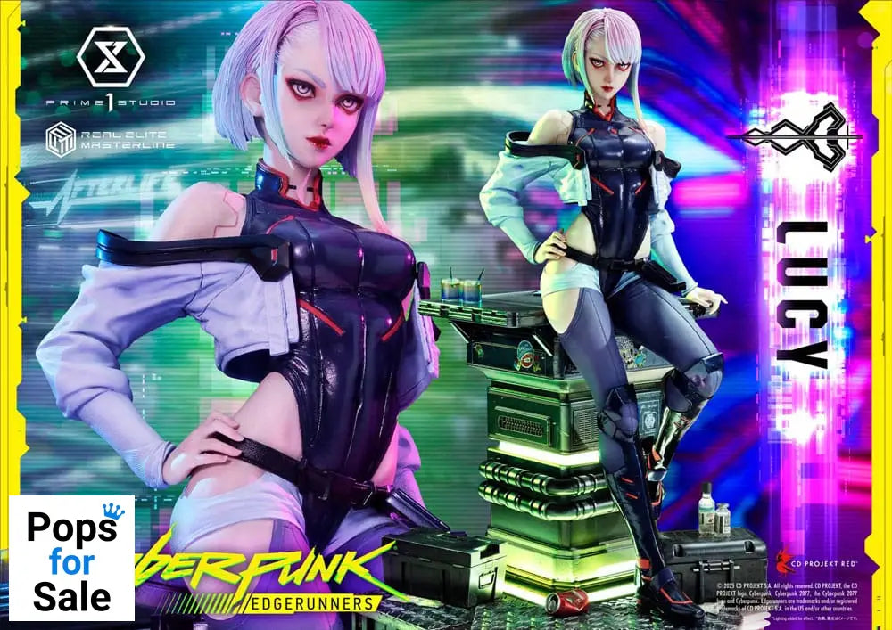 Cyberpunk: Edgerunners Real Elite Masterline Series Statue 1/4 Lucy 50 cm