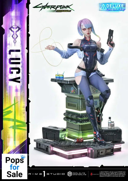 Cyberpunk: Edgerunners Real Elite Masterline Series Statue 1/4 Lucy Deluxe Version 50 cm