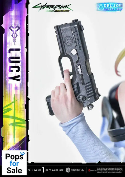 Cyberpunk: Edgerunners Real Elite Masterline Series Statue 1/4 Lucy Deluxe Version 50 cm