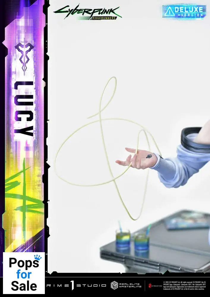 Cyberpunk: Edgerunners Real Elite Masterline Series Statue 1/4 Lucy Deluxe Version 50 cm