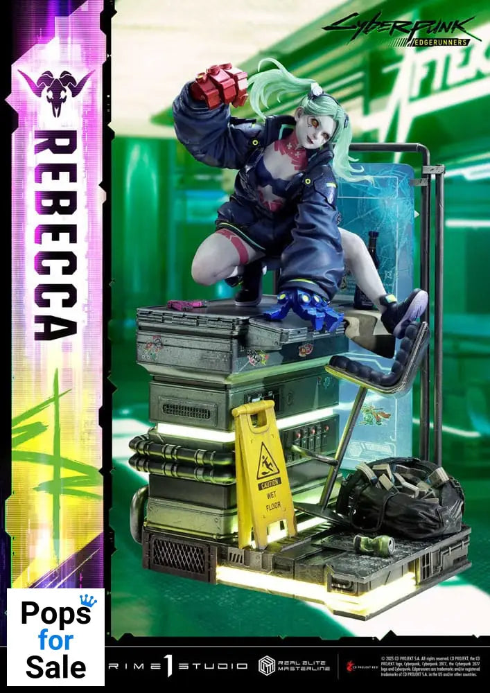 Cyberpunk: Edgerunners Real Elite Masterline Series Statue 1/4 Rebecca 54 cm