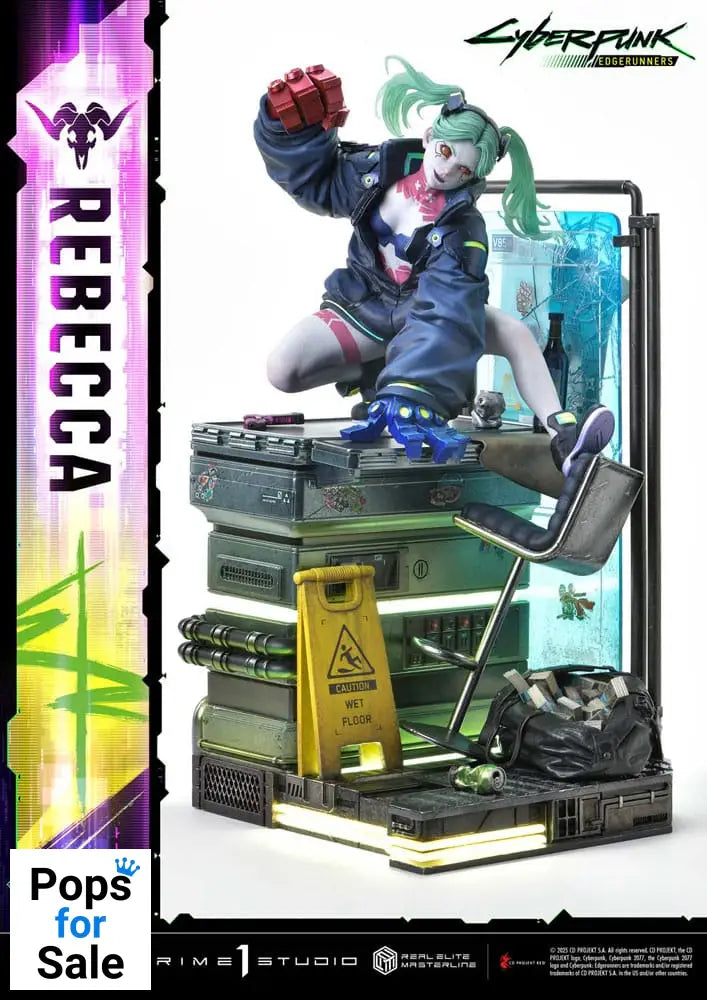 Cyberpunk: Edgerunners Real Elite Masterline Series Statue 1/4 Rebecca 54 cm