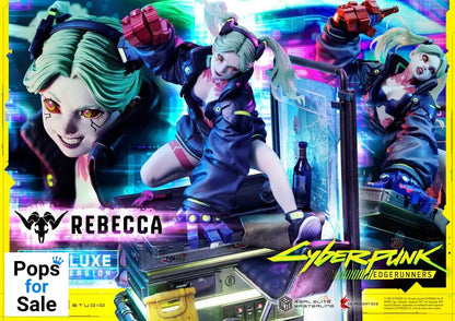 Cyberpunk: Edgerunners Real Elite Masterline Series Statue 1/4 Rebecca Deluxe Bonus Version 54 cm