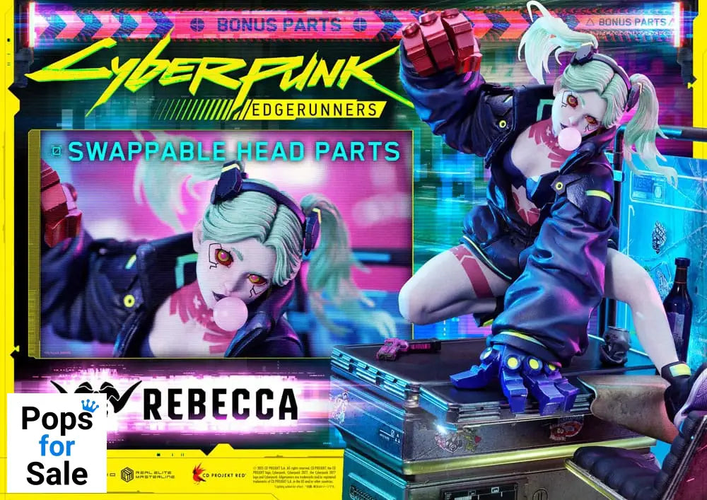Cyberpunk: Edgerunners Real Elite Masterline Series Statue 1/4 Rebecca Deluxe Bonus Version 54 cm