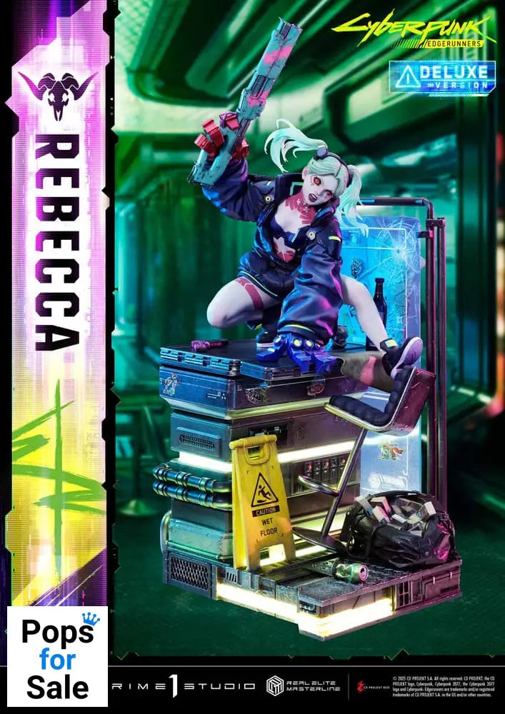 Cyberpunk: Edgerunners Real Elite Masterline Series Statue 1/4 Rebecca Deluxe Version 54 cm