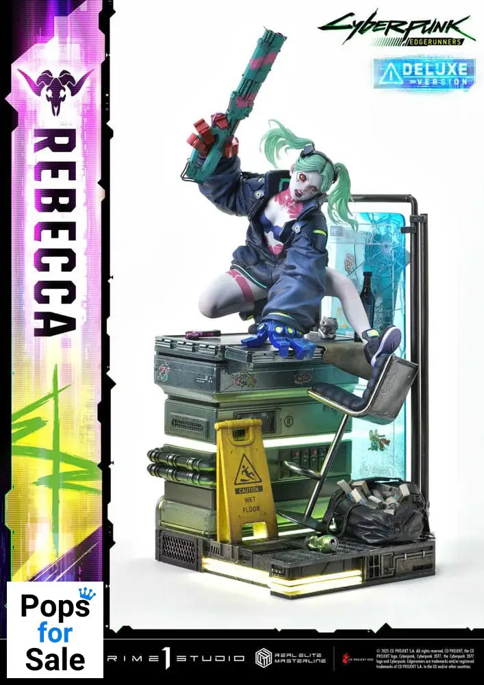 Cyberpunk: Edgerunners Real Elite Masterline Series Statue 1/4 Rebecca Deluxe Version 54 cm Statues