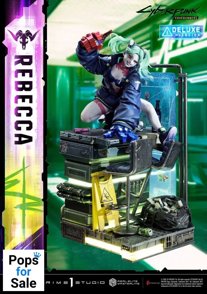 Cyberpunk: Edgerunners Real Elite Masterline Series Statue 1/4 Rebecca Deluxe Version 54 cm Statues