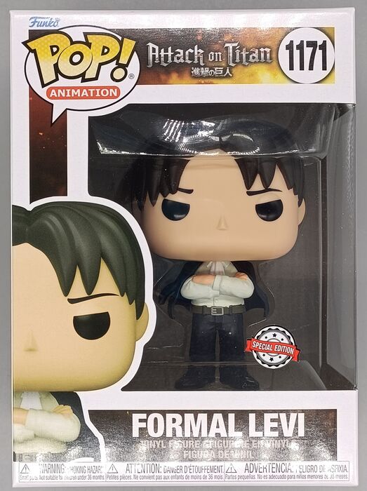#1171 Formal Levi - Attack on Titan Funko POP