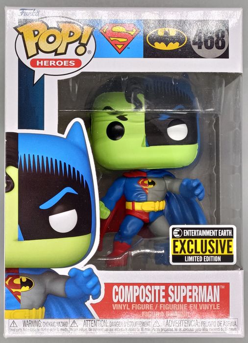 468 Composite Superman Batman - DC Funko POP