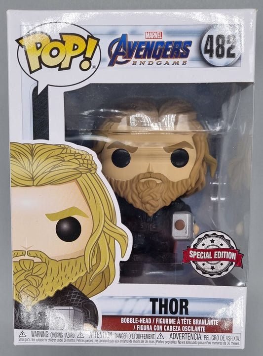 #482 Thor (w/ Stormbreaker and Mj�lnir) Marvel Avengers Funko POP