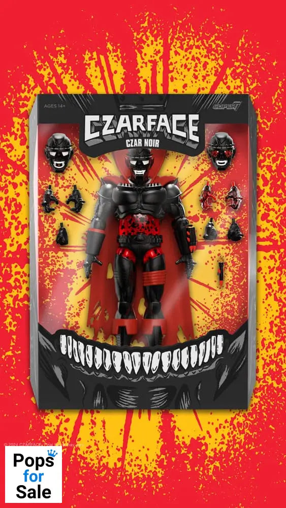 Czarface Ultimates Action Figure Wave 2 Czar Noir 18 cm