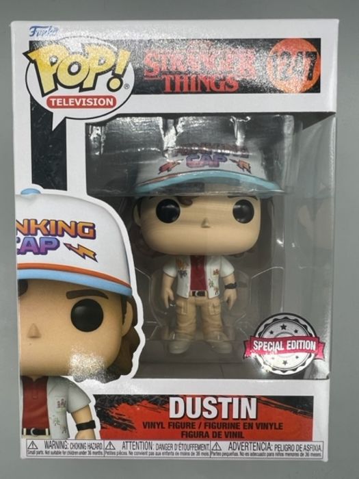#1247 Dustin (Red) - Stranger Things Funko POP