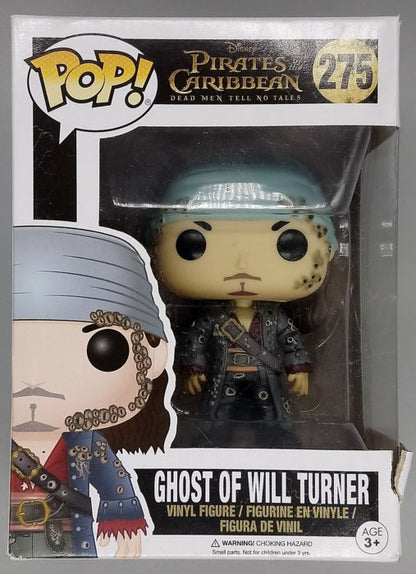 #275 Ghost of Will Turner - Disney Pirates - Box Damaged Funko POP