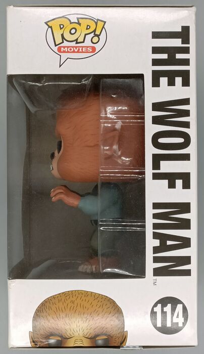 #114 The Wolf Man - Universal Monsters - Box Damaged Funko POP