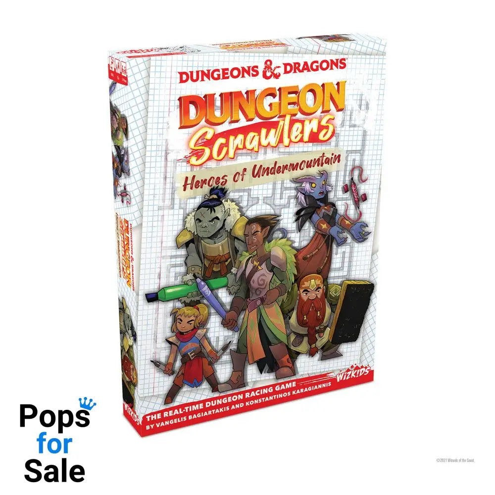 D&D Dungeon Scrawlers: Heroes of Undermountain Board Game *English Version*
