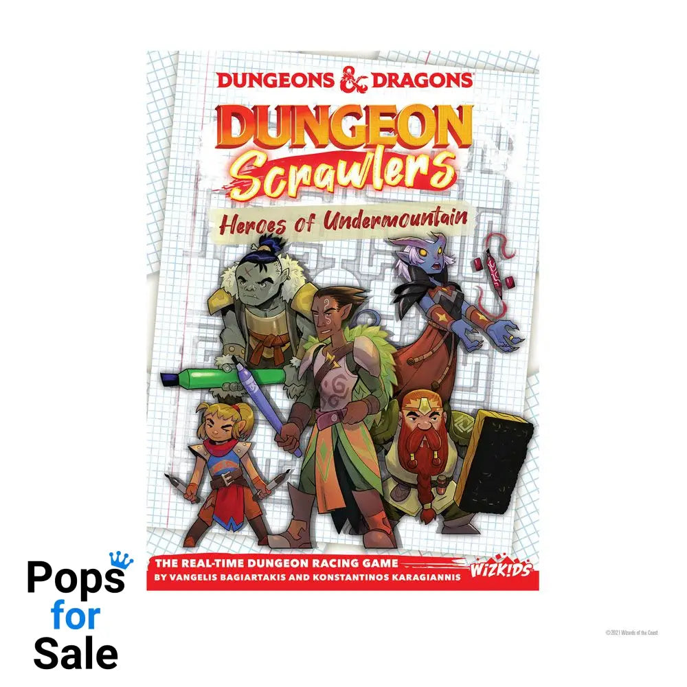 D&D Dungeon Scrawlers: Heroes of Undermountain Board Game *English Version* Board games and accessories