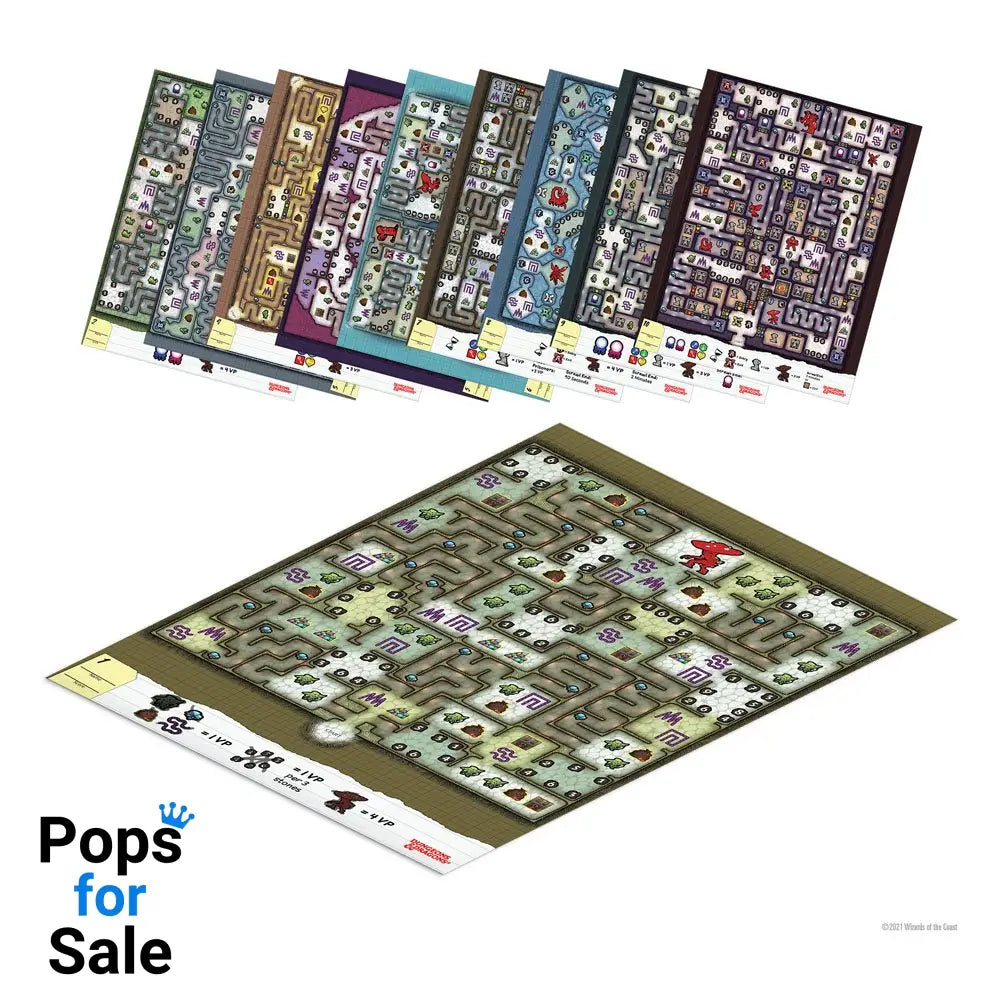 D&D Dungeon Scrawlers: Heroes of Undermountain Board Game *English Version*