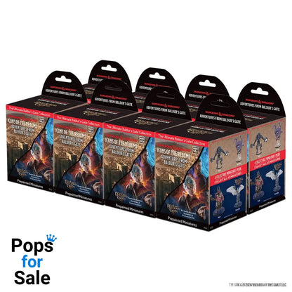 D&D Icons of the Realms: Adventures from Baldur’s Gate Booster Brick (8) Miniature Gaming & Tabletop