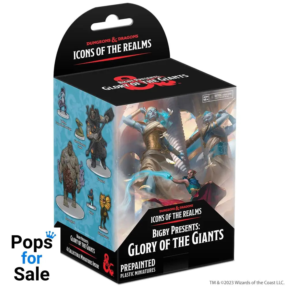 D&D Icons of the Realms: Bigby Presents Glory of the Giants (Set 27) Booster Brick (8)