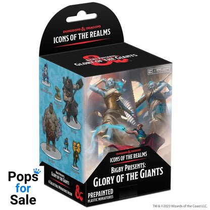 D&D Icons of the Realms: Bigby Presents Glory of the Giants (Set 27) Booster Brick (8)
