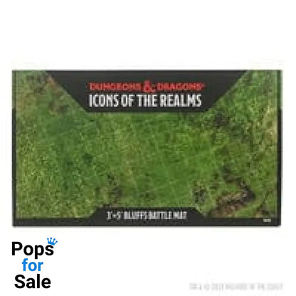 D&D Icons of the Realms: Bluffs Battle Mat