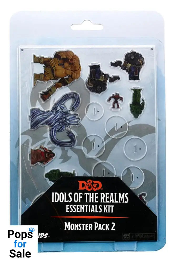 D&D Icons of the Realms Miniatures Essentials 2D Miniatures - Monster Pack #2