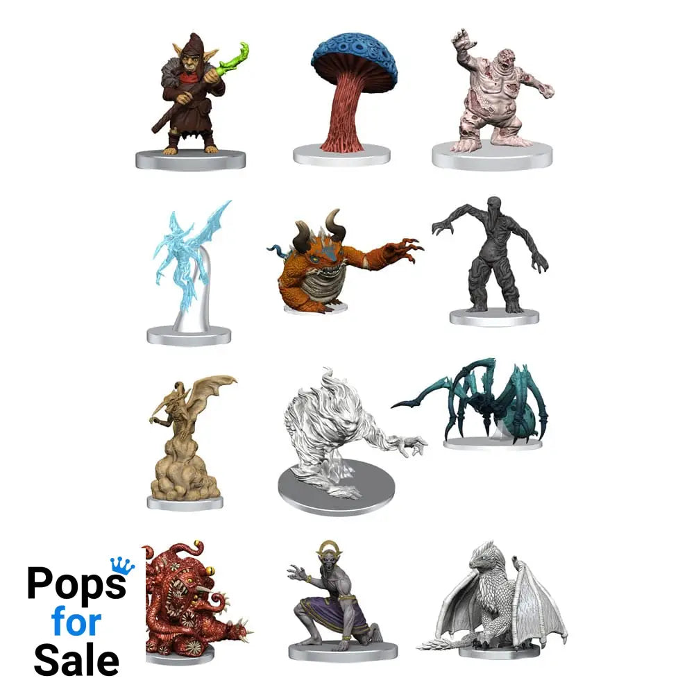 D&D Icons of the Realms: Monster Manual Collection II Booster Brick (10) Miniature Gaming & Tabletop