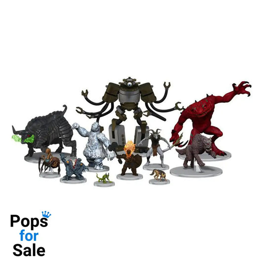 D&D Icons of the Realms: Monster Menagerie Revisited Booster Brick (10) Miniature Gaming & Tabletop