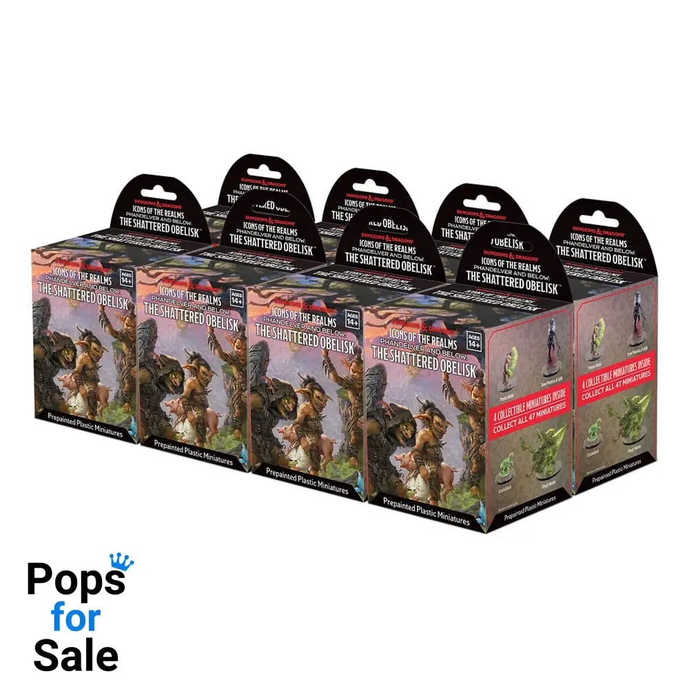 D&D Icons of the Realms: Phandelver and Below: The Shattered Obelisk (Set #29) Booster Brick (8)