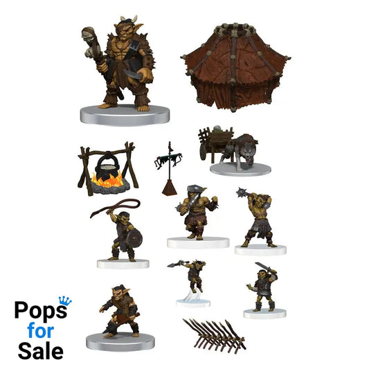 D&D Icons of the Realms pre-painted Miniatures Adventure in a Box - Goblin Camp