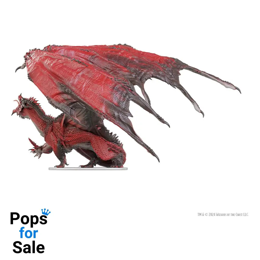D&D Icons of the Realms Prepainted Miniature Adult Red Dragon Tyrant 18 cm