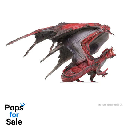 D&D Icons of the Realms Prepainted Miniature Adult Red Dragon Tyrant 18 cm Miniature Gaming & Tabletop