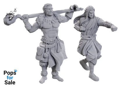 D&D Nolzur's Marvelous Miniatures Unpainted Miniatures 2-Pack Archdruid & Martial Arts Adept