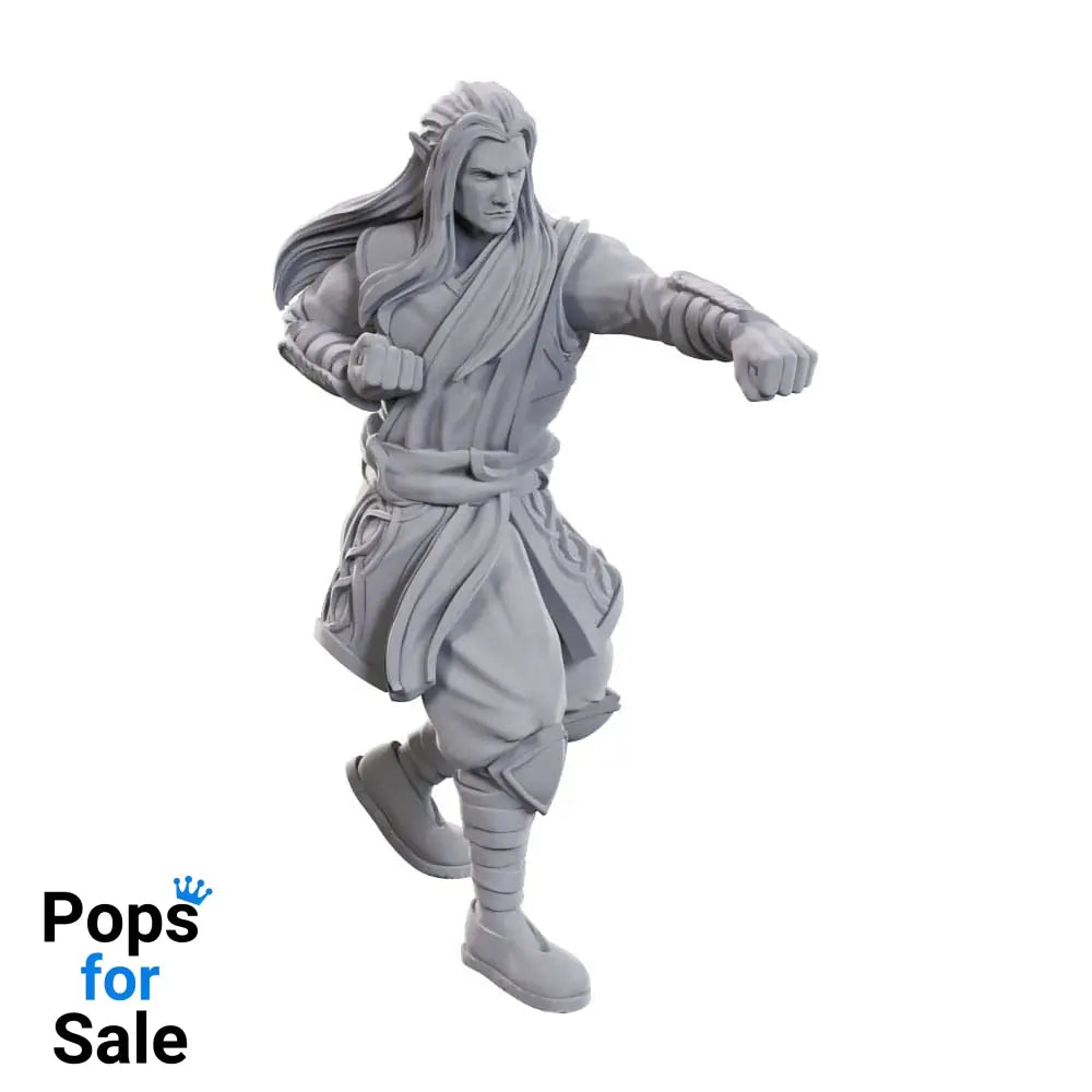 D&D Nolzur’s Marvelous Miniatures Unpainted Miniatures 2-Pack Archdruid & Martial Arts Adept Miniature Gaming & Tabletop