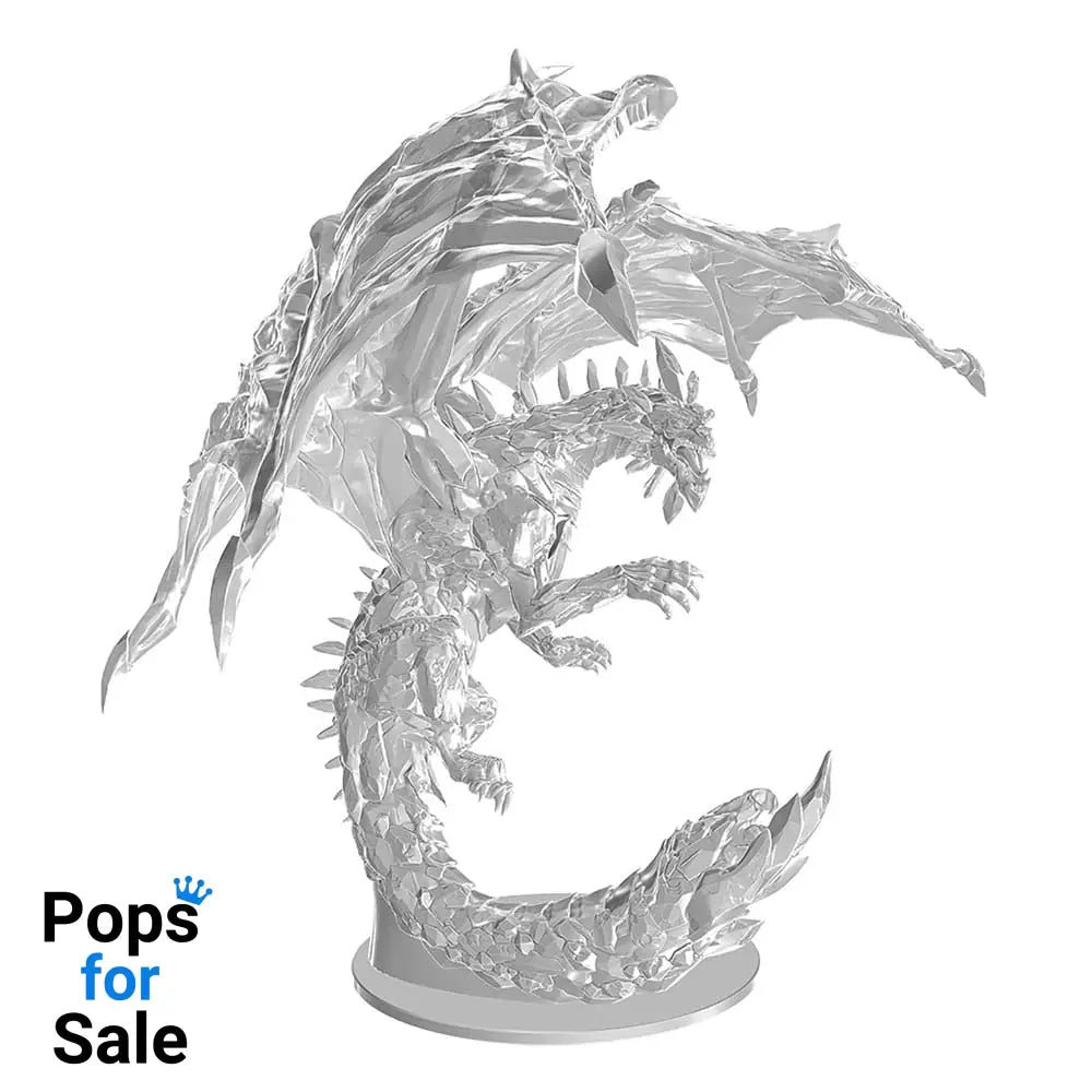 D&D Nolzur's Marvelous Miniatures Unpainted Miniatures Adult Amethyst Dragon 38 cm