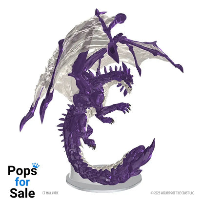 D&D Nolzur's Marvelous Miniatures Unpainted Miniatures Adult Amethyst Dragon 38 cm