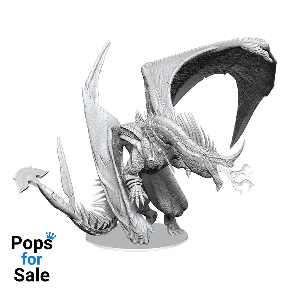 D&D Nolzur’s Marvelous Miniatures Unpainted Miniatures Ancient Blue Dragon 20 cm Miniature Gaming & Tabletop